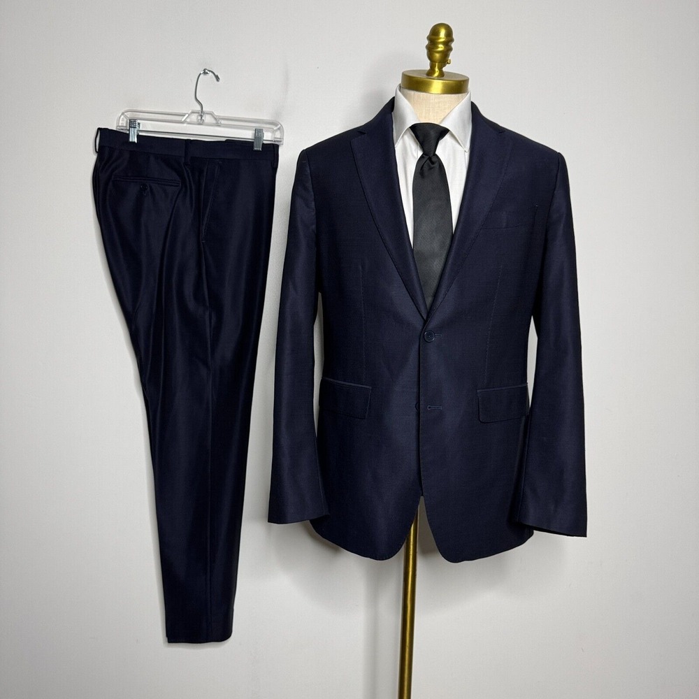 Men's Navy Suit - Classic Two-Piece